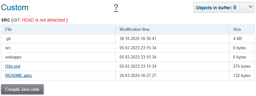 custom setup error
