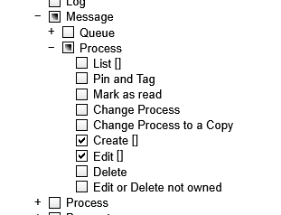 15144 process message create action
