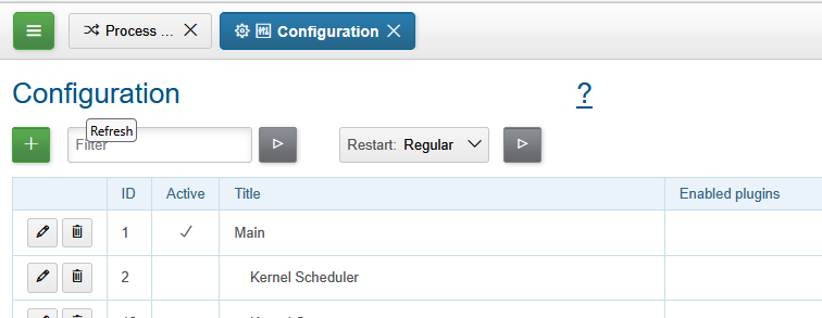 topline config