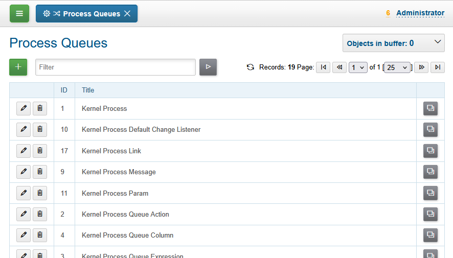 setup queues