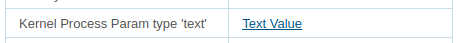 text table