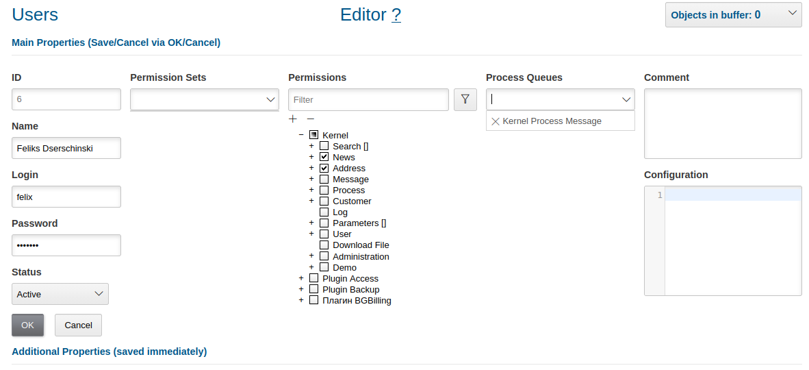 15249 user editor new